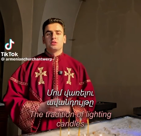 Մոմավառության խորհուրդը. Բելգիայի Հայոց հովվություն