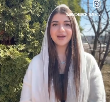 Ավագ երկուշաբթի․ Տամբովի Ս․ Աստվածածին եկեղեցի